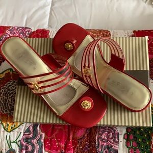 Canaan Vintage Sandals Red Annette